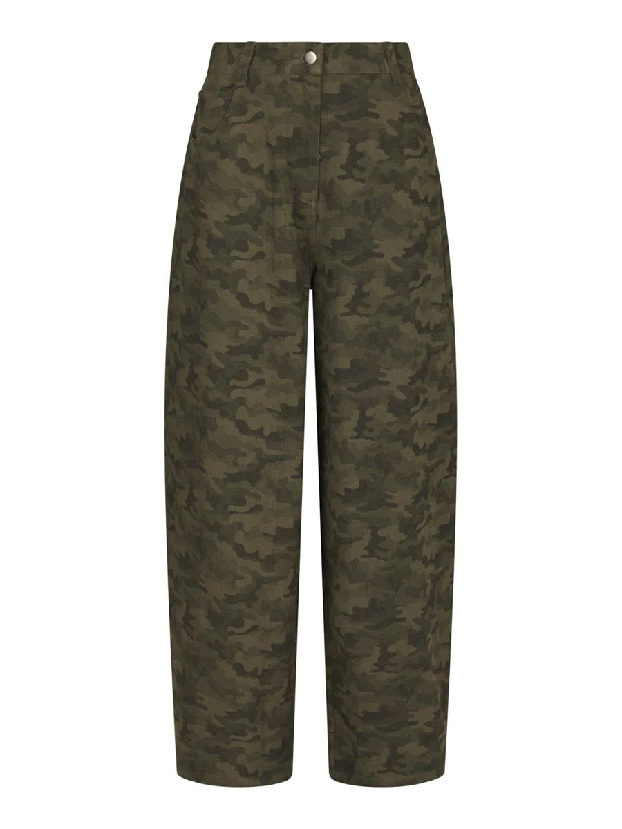 Neo Noir Jeans Haven Camo Groen 2