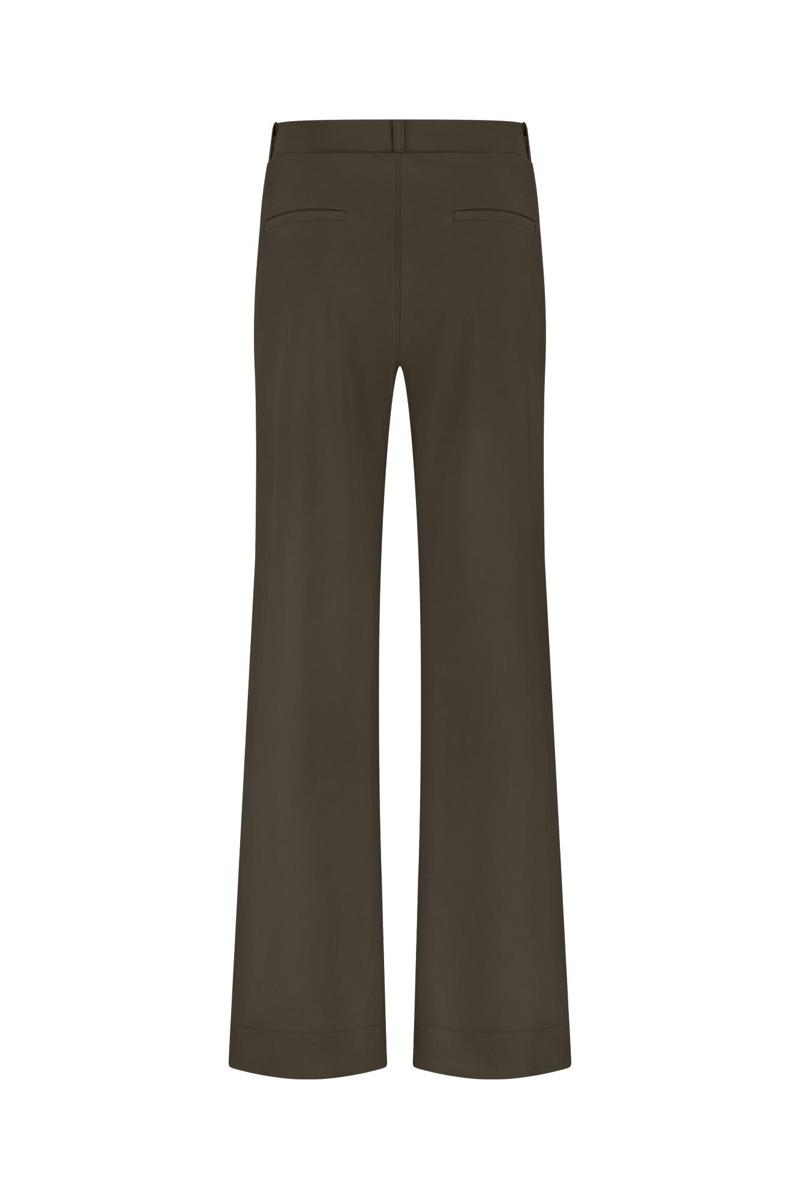 Studio Anneloes Pantalon Lexie bonded trou Groen 4