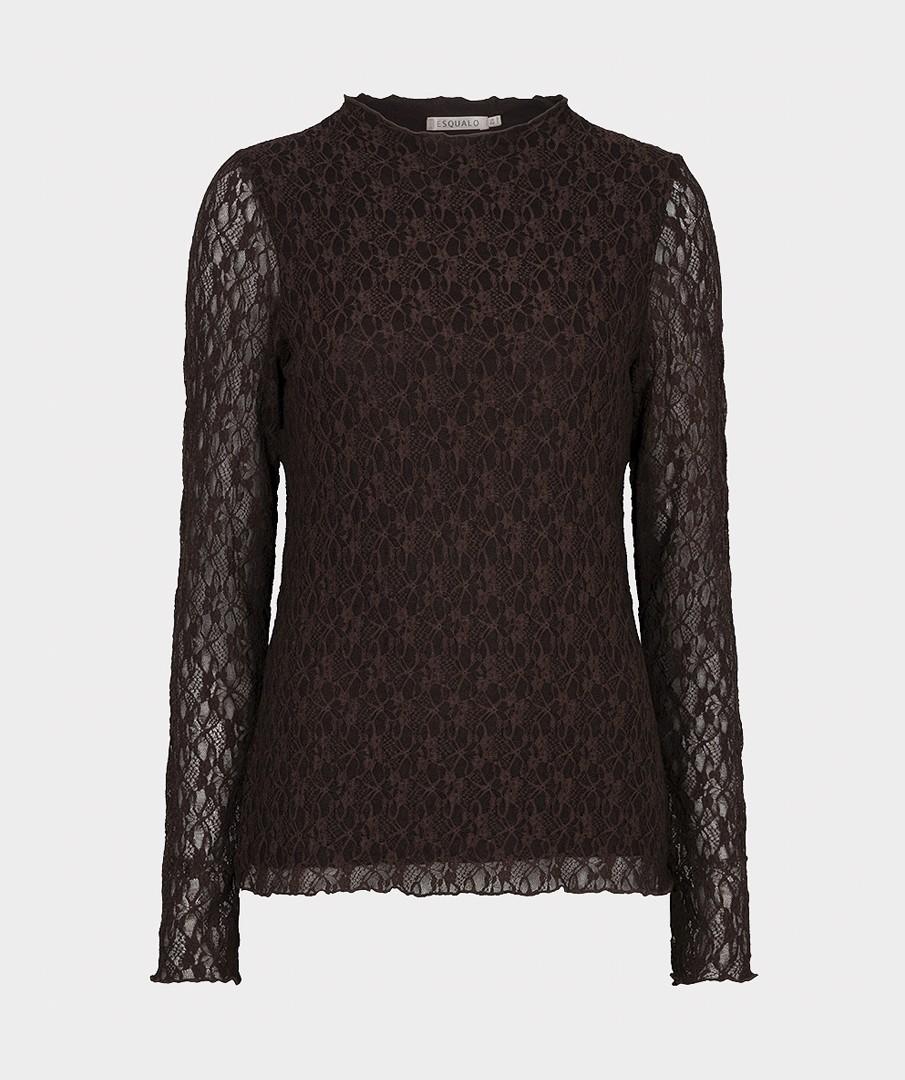 EsQualo Longsleeve F26.30504 Bruin 3