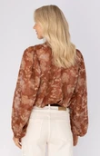 Anna Blouse 80a05-03846 Bruin 3