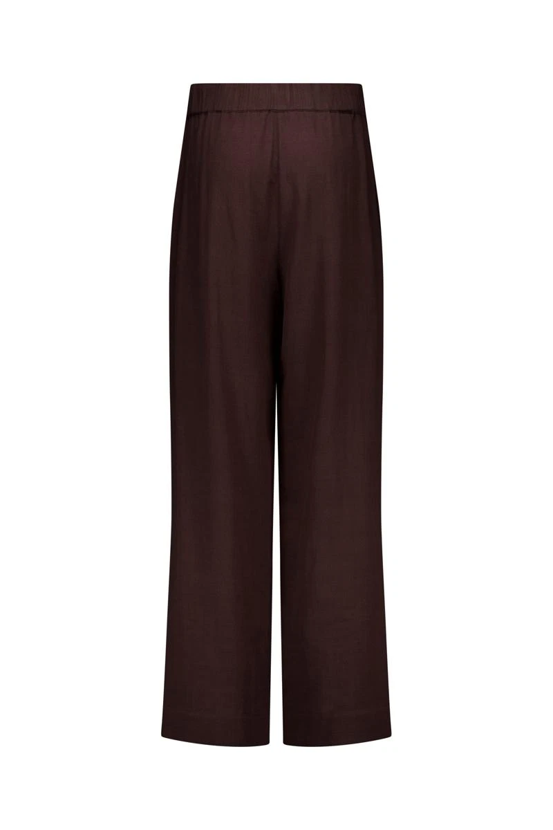 Studio Anneloes Pantalon Grace Linen Bruin 3