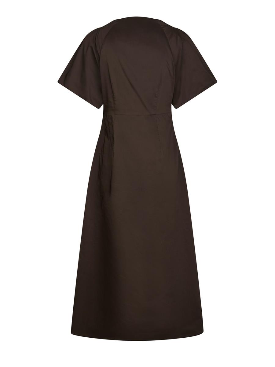 Neo Noir Jurk Illana Bruin 4