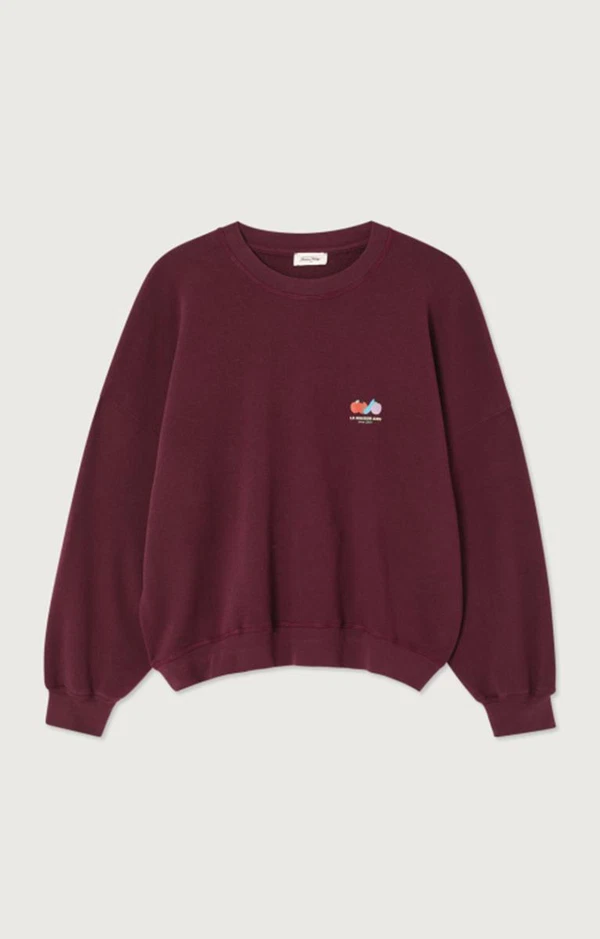 American Vintage Sweater Atubay Rood 1