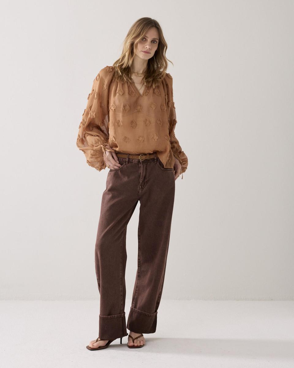 Summum Blouse 2s3408-12413 Bruin 4