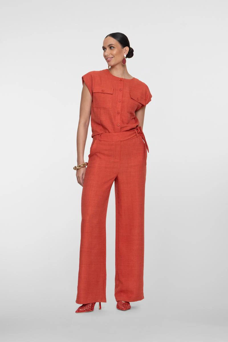 Geisha Pantalon 61100-60 Oranje 1