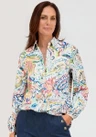 Bianca Blouse Adina Blauw 1