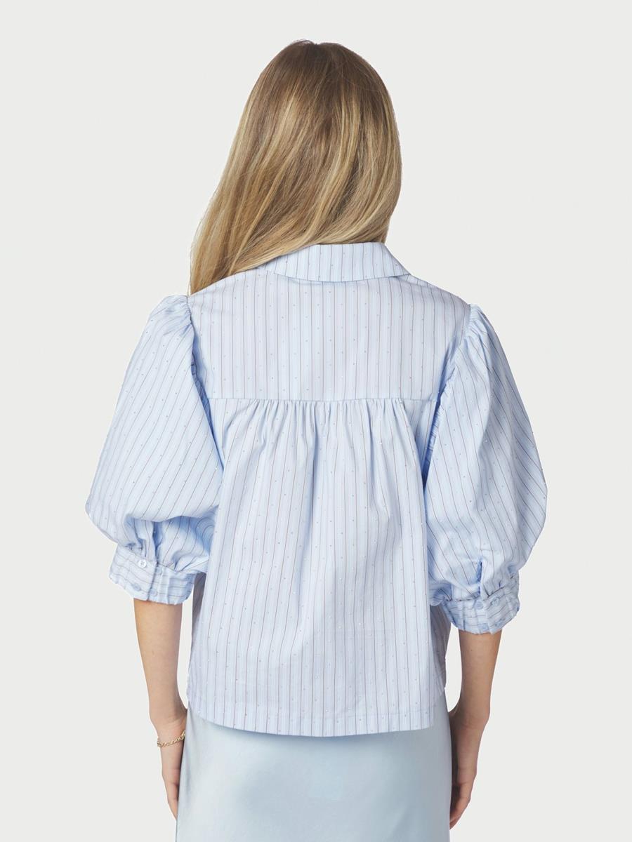 Neo Noir Blouse Etta Blauw 3