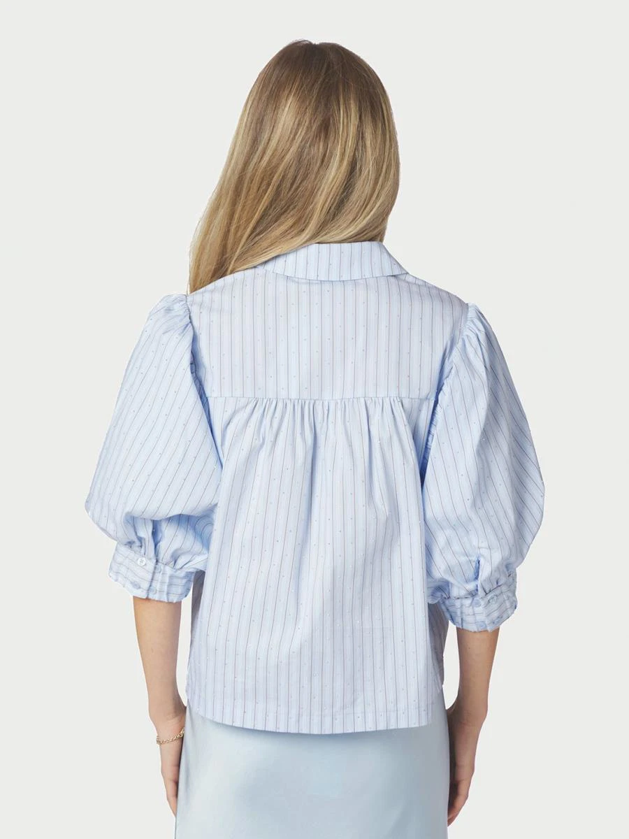 Neo Noir Blouse Etta Blauw 3