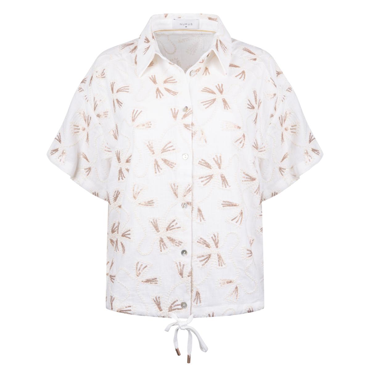 NUKUS Blouse NKS02207 Off-White 1
