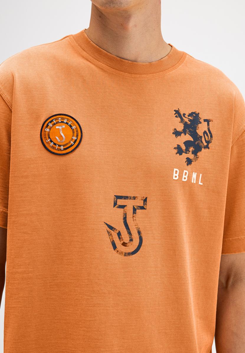 Butcher of Blue T-Shirt M2622015 Oranje 6