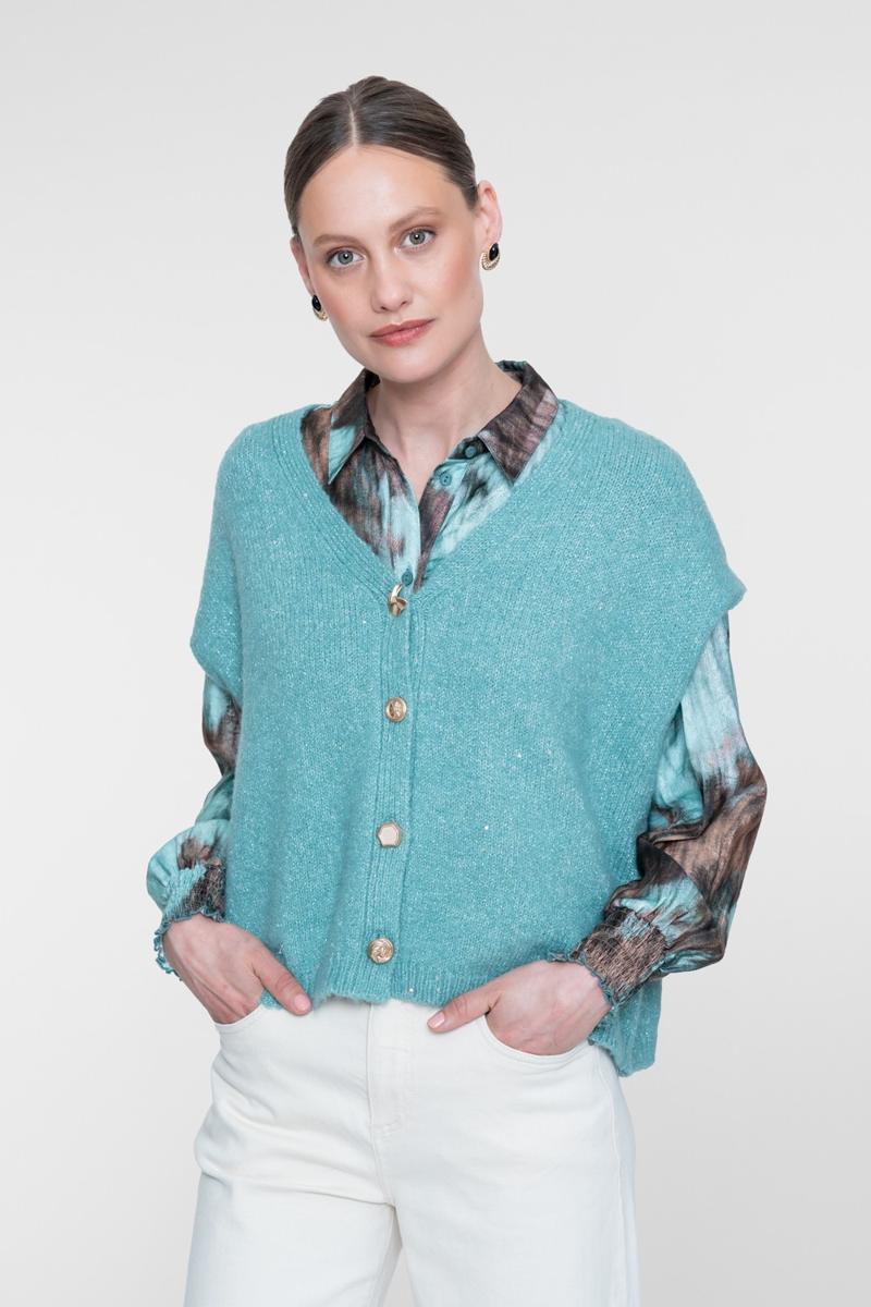 Geisha Spencer 64584-14 Blauw 1