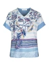 Bianca T-Shirt Julie Blauw 1