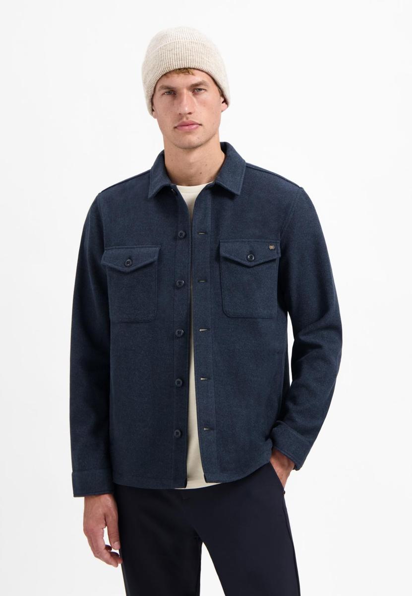 No Excess Overshirt 29510821SN Blauw 1