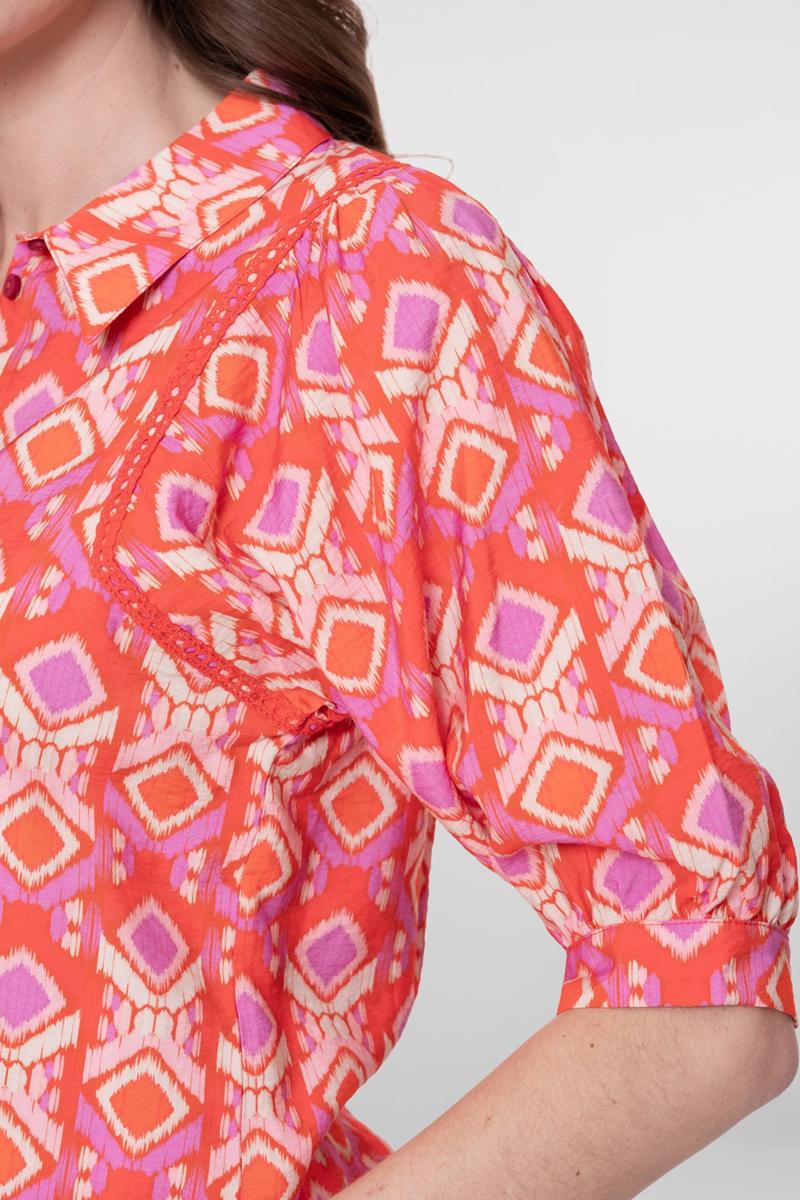 Geisha Blouse 63195-20 Roze 4