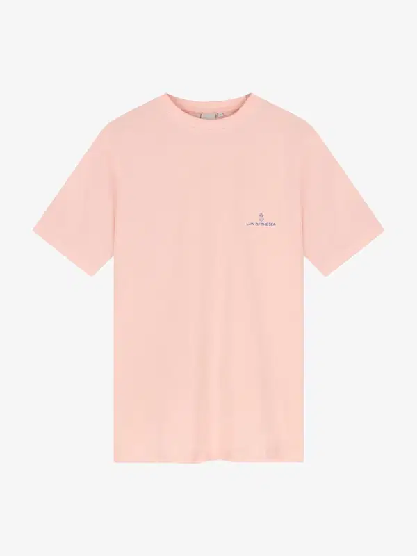 Law of the Sea T-Shirt LAW-10432 Roze 1