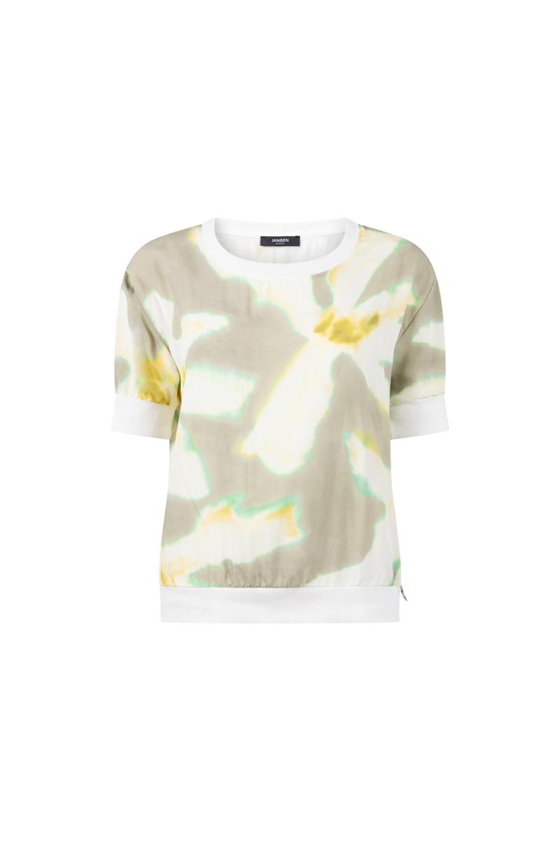 Jansen Amsterdam Blouse Raven Groen 2