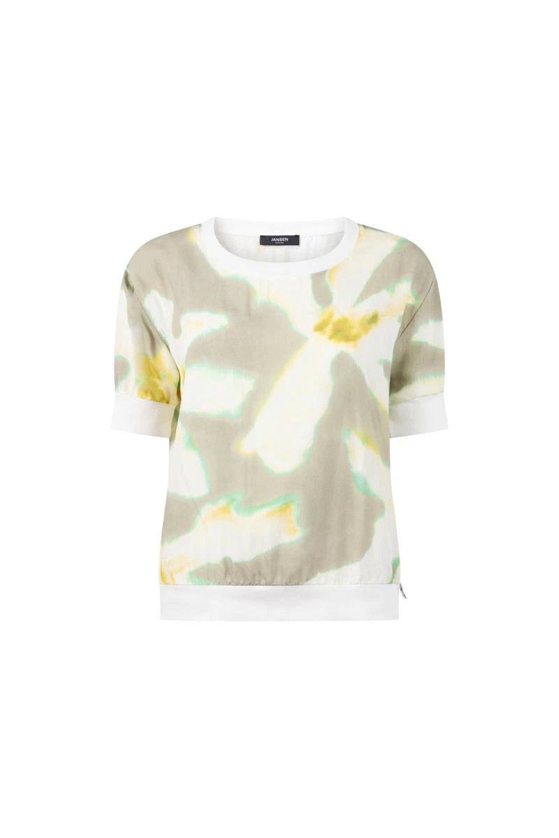 Jansen Amsterdam Blouse Raven Groen 2