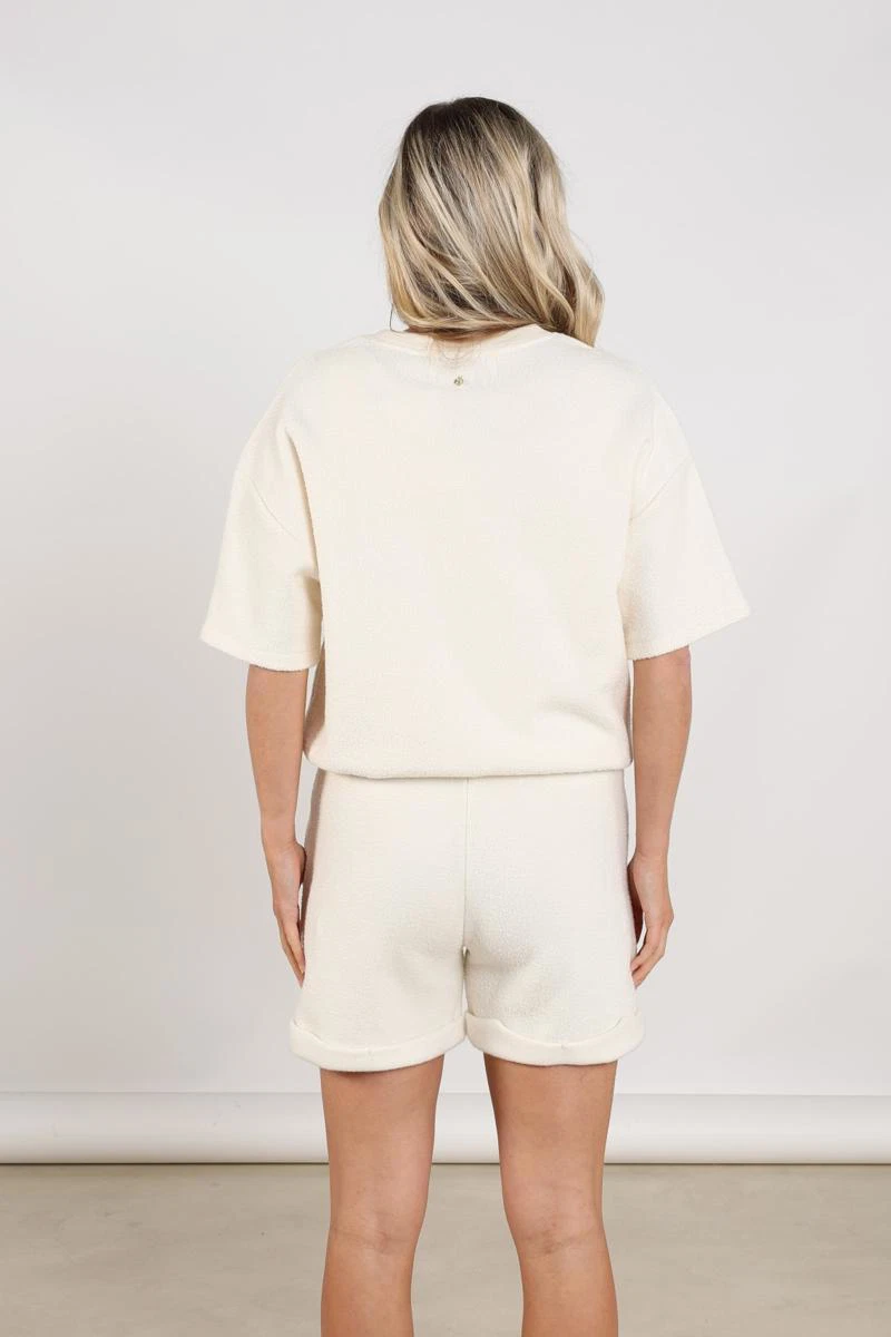 NUKUS Sweater Roos Off-White 3