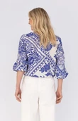 Anna Blouse 26a05-03629B Blauw 3