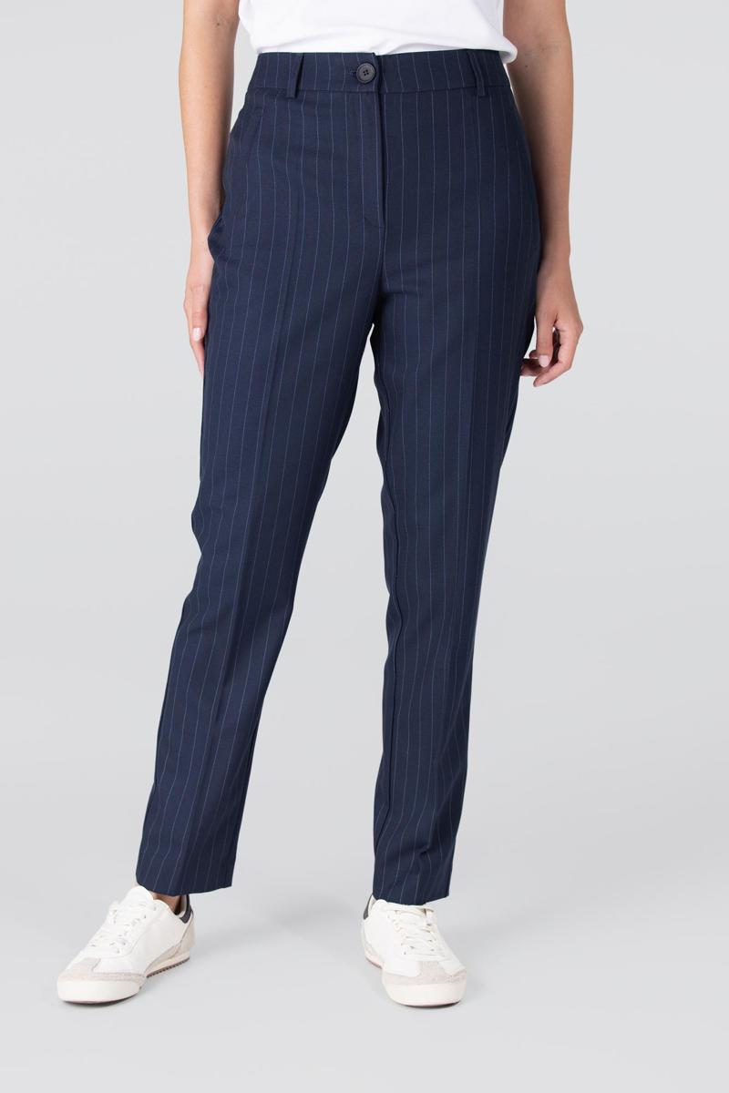 Jansen Amsterdam Pantalon Christa Blauw 1