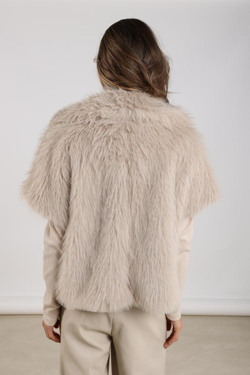 NUKUS Bodywarmer Loua Beige 3