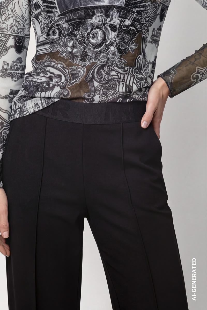 Monari Pantalon 810117 Zwart 6