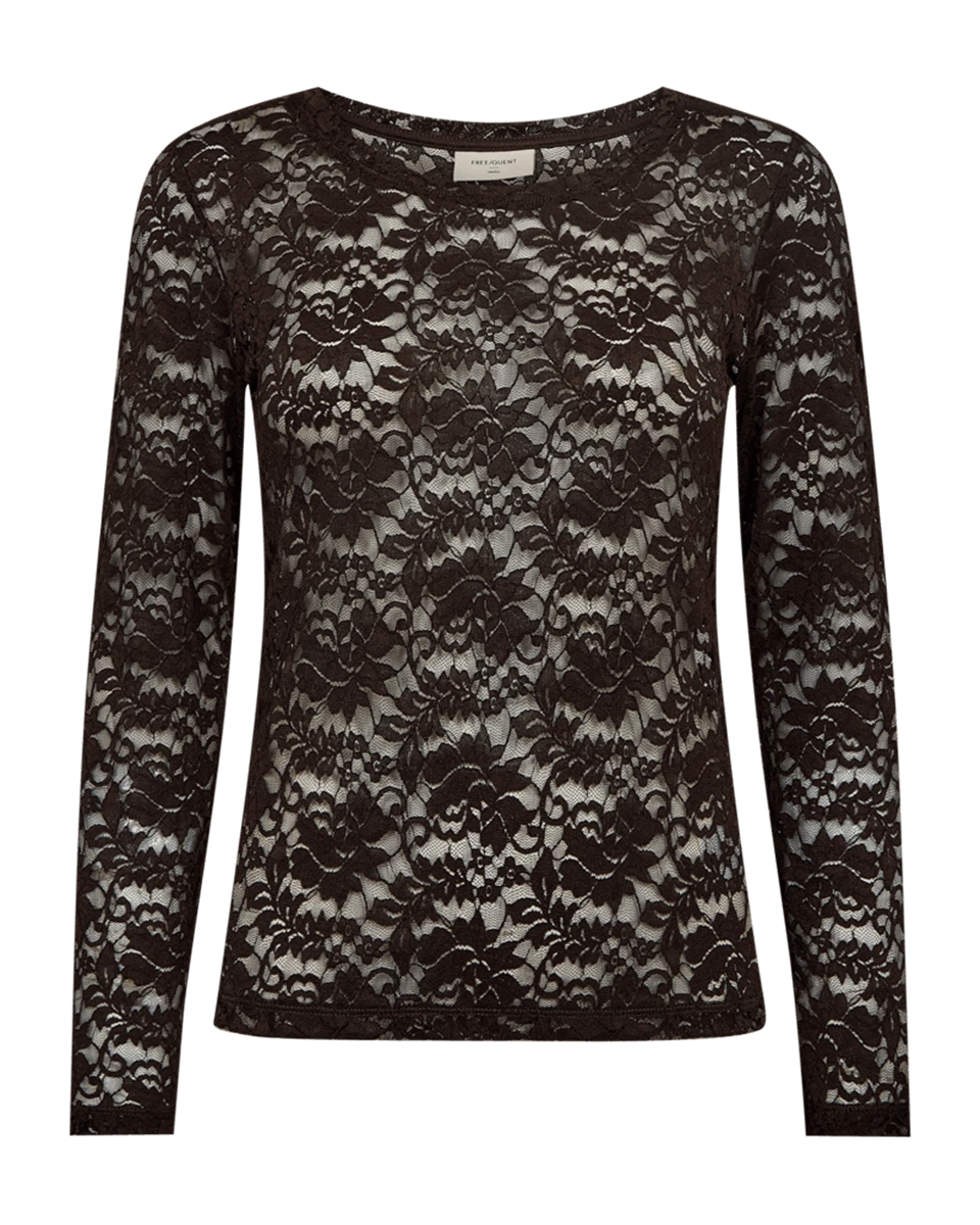 Freequent Longsleeve Saldo Bruin 1