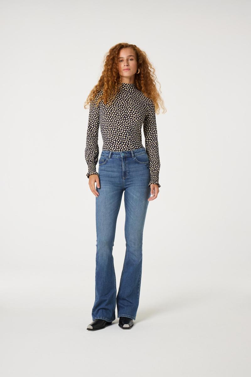 Fabienne Chapot Jeans Eva Flare Blauw 2