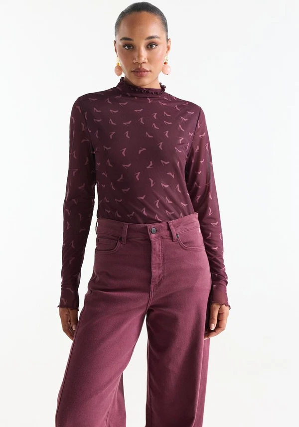 Jansen Amsterdam Longsleeve Jola Rood 1