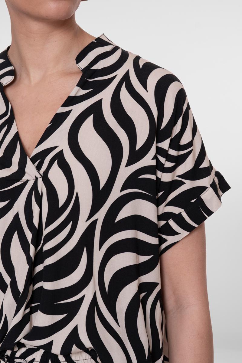 Geisha Blouse 63295-70 Zwart 4