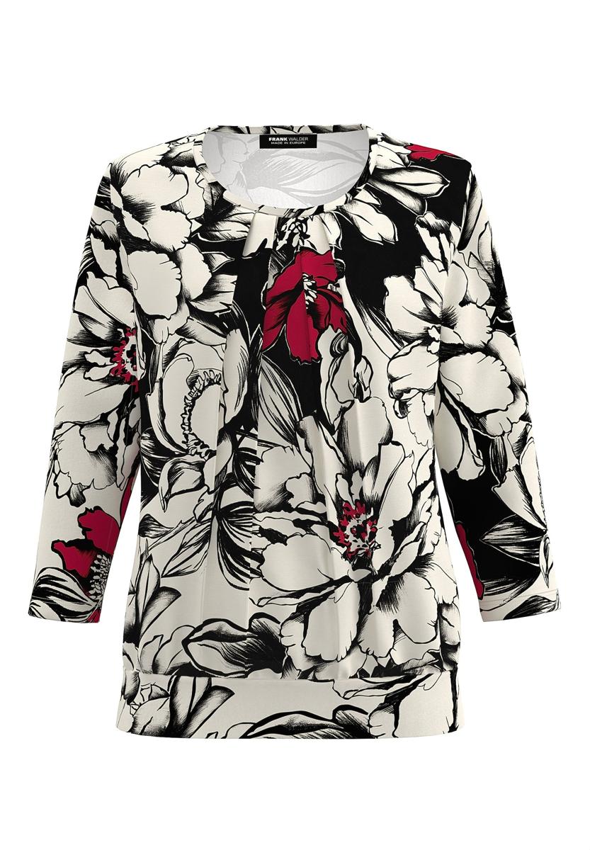 Frank Walder Blouse NOS726423 Rood 1