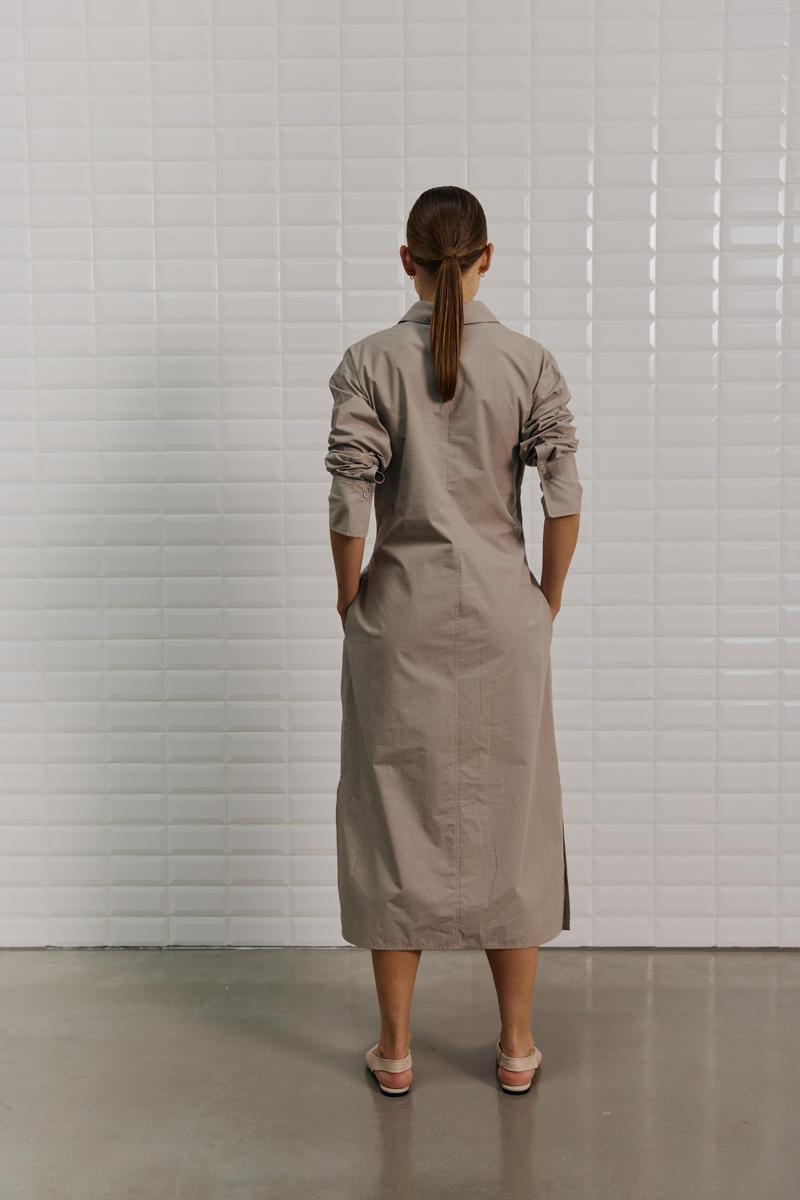 WithBlack Jurk Mesa Beige 2