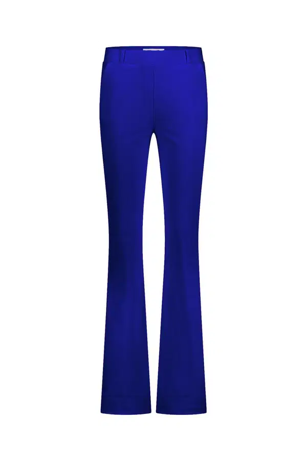 Studio Anneloes Pantalon Flair bonded trou Blauw 1