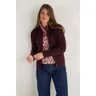 Roberto Sarto Vest 631141 Paars 4