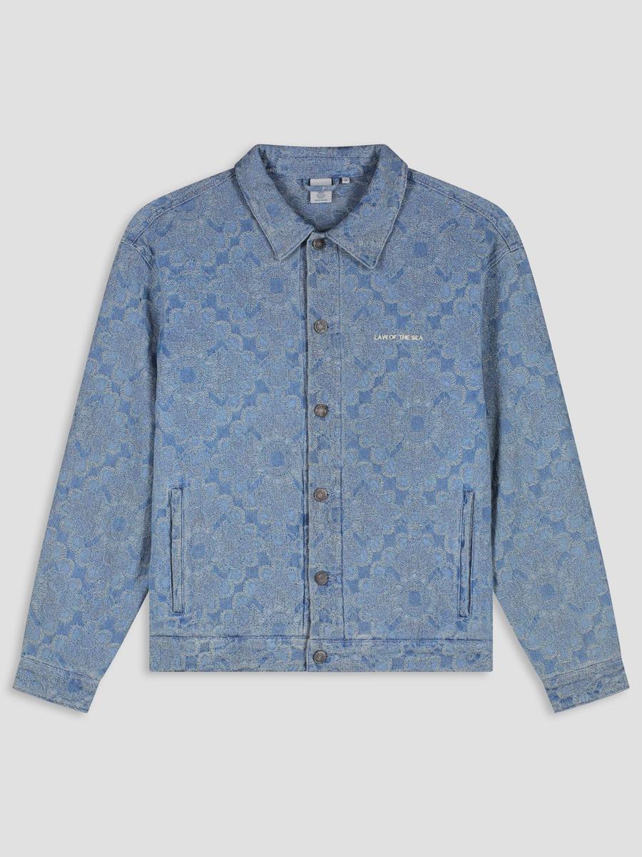 Law of the Sea Overshirt Ember Blauw 2