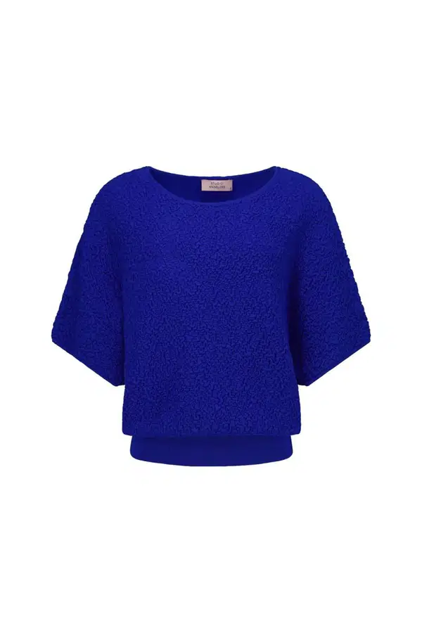 Studio Anneloes Trui Lenti structure p Blauw 1