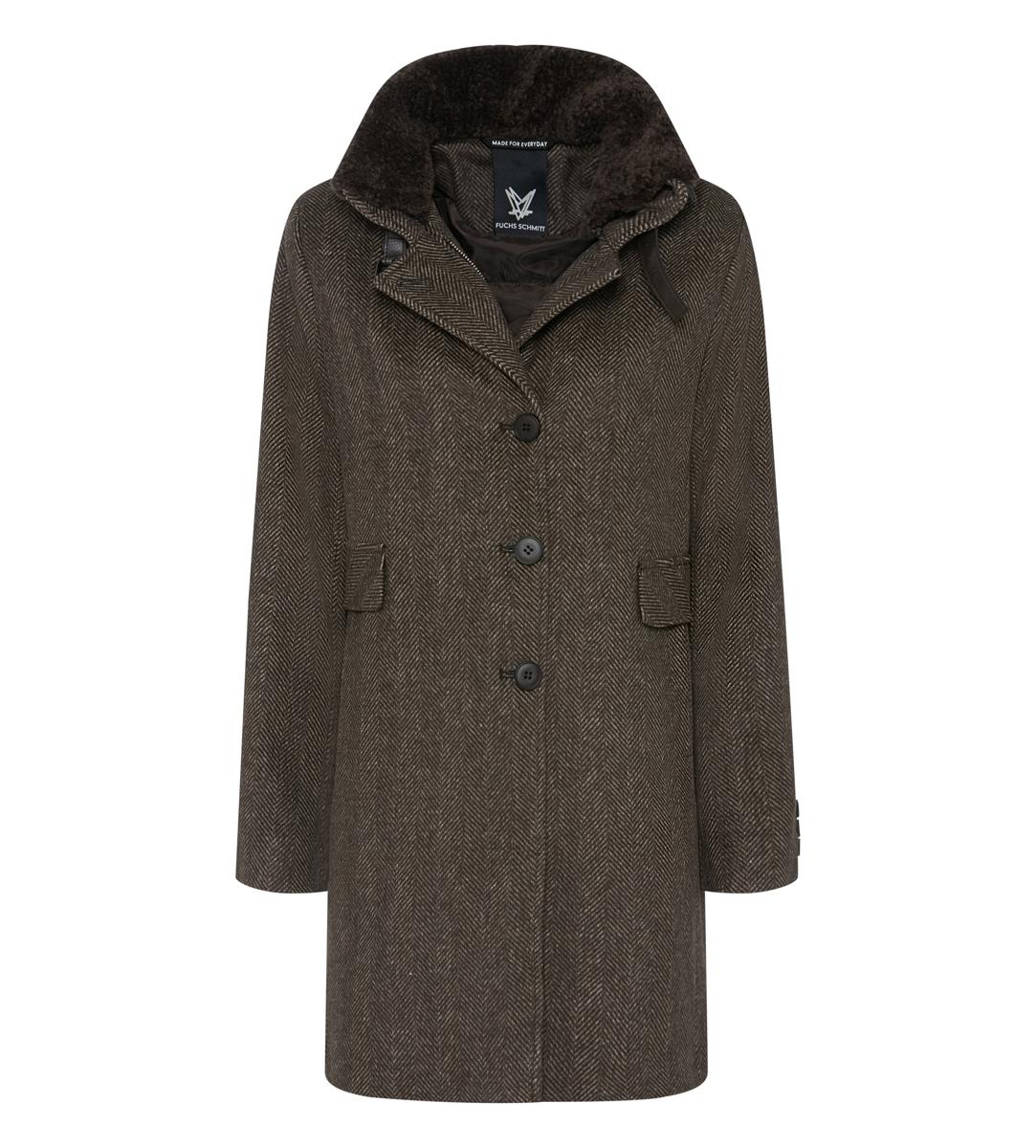 Fuchs Schmitt Mantel 851202386 Bruin 2