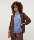 EsQualo Blazer W26.10721 Bruin 1