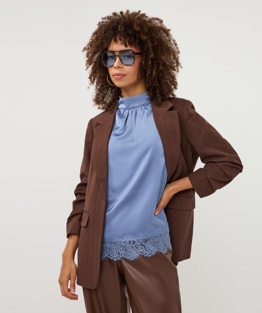 EsQualo Blazer W26.10721 Bruin 1