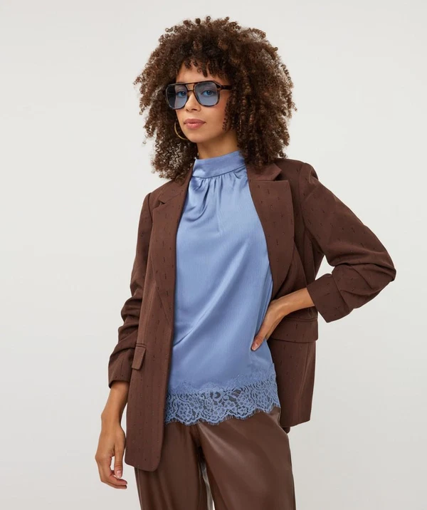 EsQualo Blazer W26.10721 Bruin 1