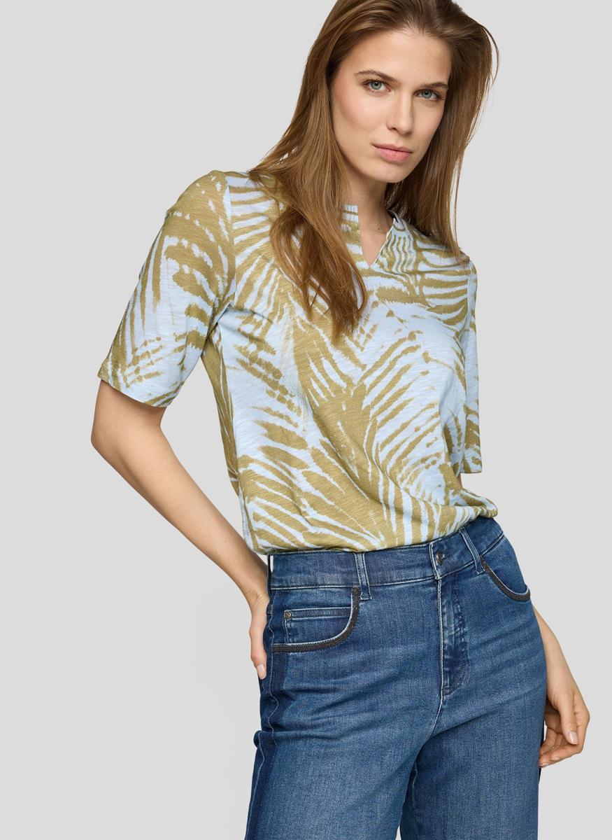 Rabe T-Shirt 56-122372 Blauw 1