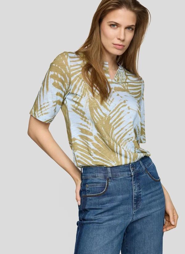 Rabe T-Shirt 56-122372 Blauw 1