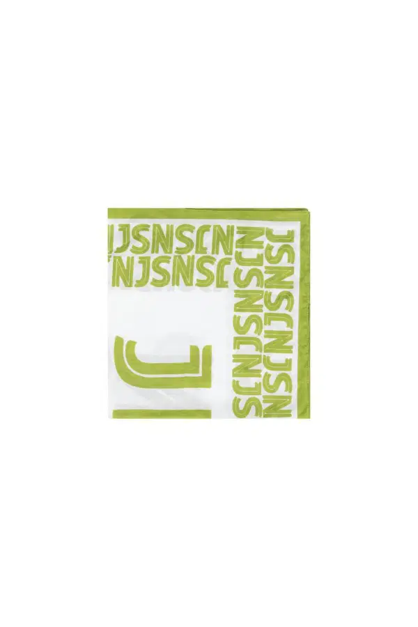 Jansen Amsterdam Sjaal BANDANA SS26.4 Groen 1