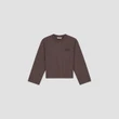 OLAF Longsleeve Retro Log Bruin 2