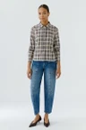 Oui Blouse 0100416 Bruin 3