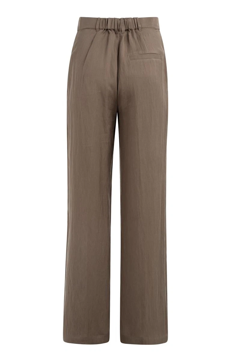 YAYA Pantalon 01-301253-605 Bruin 2
