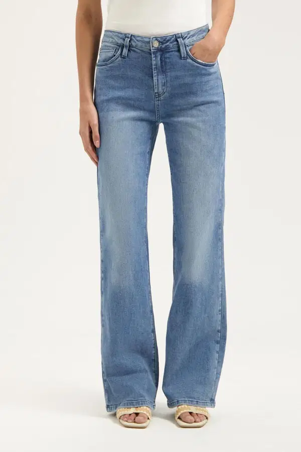 Florèz Jeans Sophie Straight Blauw 1