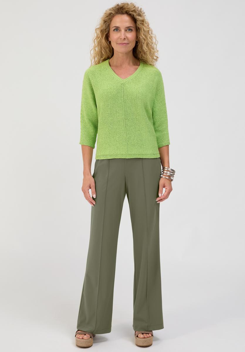 Bianca Pantalon Parigi Groen 6