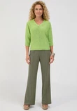 Bianca Pantalon Parigi Groen 6