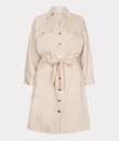 EsQualo Jurk SP26.10036 Beige 2